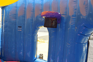 Castillo combinado inflable comercial diseñado océano caramelo colorido con aprobación ASTM CPC - Product Image 6