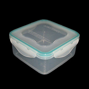 Sealed Box Square Food <b>Storage</b> <b>Container</b> Transparent Clip On Lid Airtight Refrigerator Use - Product Image 3