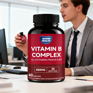 OEM/ODM Yetişkin Vitamin B Kompleksi Kapsülleri-<span class=keywords><strong>B1</strong></span> <span class=keywords><strong>B2</strong></span> B3 B5 B6 B9 B12-İmmün Desteği ve Enerji-2 Kapsül Günlük-60 Kapsül/Şişe - Product Image 4