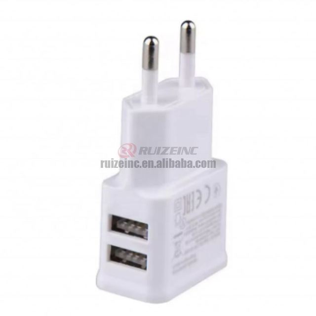 5V 2A USB Charger 2 Ports Cell Phone EU Plug AC 5V Power Adapter Wall Charging Accessories
