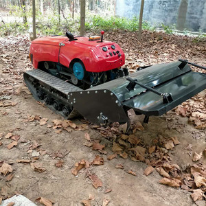 <b>Cultivator</b> Track Remote Control Diesel Engine Multifunctional Orchard Management Machine Red - Product Image 3