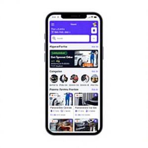 Application de réservation de lavage de voiture pour une organisation facile, nettoyage et detailing de véhicules, lavage intérieur/extérieur, services à la demande, internet - Product Image 1