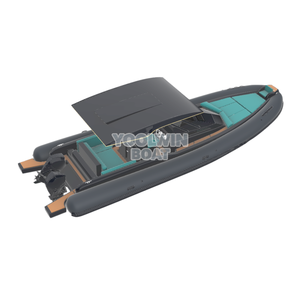 Embarcación RIB <span class=keywords><strong>de</strong></span> 32 pies para <span class=keywords><strong>Pesca</strong></span> y Recorridos a Islas, Orca Hypalon con Casco Escalonado y Cabina <span class=keywords><strong>de</strong></span> Fibra <span class=keywords><strong>de</strong></span> Vidrio, Fabricación China - Product Image 5
