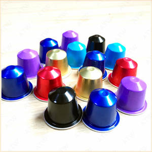 Capsule à café vide rechargeable en <span class=keywords><strong>aluminium</strong></span> avec couvercle en feuille d'<span class=keywords><strong>aluminium</strong></span> - Product Image 2