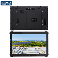 Tablette Entièrement Robuste Fushzk Intel Core i5 Win11 X86 16 Go + 256 Go PC Industriel Étanche Antichoc pour l'Exploitation Minière et la Chaîne du Froid, la Recherche