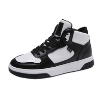 Chaussures montantes blanches pour femme, style coréen tendance, populaires auprès des étudiants, adaptées à l'hiver 2024 A1052