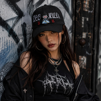 Gorra de Lujo Personalizada con Logotipo 3D, Diseño de Gorra Urbana Premium Bordada en Metal, Venta al por Mayor Barata de Fábrica, Envío Rápido, con Bolsa y Caja