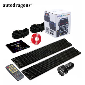 แผงไฟ LED แบบเลื่อนได้ Autodragons App Control ขนาด 595 * 120 มม. สุดเท่ห์ สำหรับรถบรรทุก รถพ่วง รถกระบะ - Product Image 3