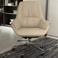 Commercial Executive Industrial Chaise de bureau ergonomique haut de gamme de luxe en cuir de mode moderne de haute qualité