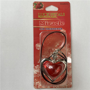 Pendentif diffuseur d'huile en forme de cœur avec logo personnalisé désodorisant de voiture à moteur automatique avec parfum senteurs pendentifs suspendus - Product Image 2