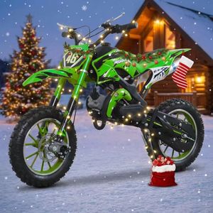 ABD Deposu Yaztor 49cc Çocuklar İçin Çekmeli Marşlı 2 Zamanlı Benzinli Motorlu 25MPH Hızında 8-13 Yaş Erkek Çocuklar İçin Arazi Motoru Minimum Sipariş Adedi Yok - Product Image 1