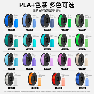 Filament d'impression 3D PLA+ mat haute vitesse multicolore 1,75 mm 1 kg, couleur unique, pour <span class=keywords><strong>Sunlu</strong></span> Bambu Creality Elegoo - Product Image 5