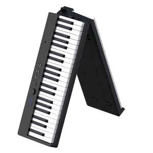 Newest Konix PJ88C digital piano folding piano electronic piano Organ keyboard with battery and speakers