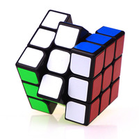 Porte-clés mini cube 3CM, cadeau promotionnel, cube magique en plastique ABS, jouet éducatif STEM 3x3