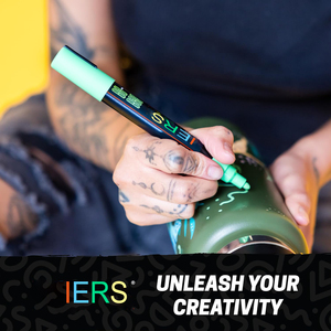 Juego de Marcadores Acrílicos Permanentes y Borrables POSCA de 1M, 12 Colores, Punta Extra Fina, para Manualidades y Arte - Product Image 4