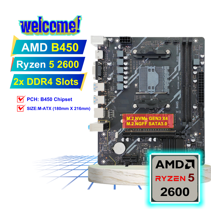 B450M Motherboard