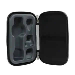 맞춤형 휴대용 EVA 하드 쉘 무선 마이크 보관 도구 케이스 충격 방지 대용량 마이크 휴대용 케이스