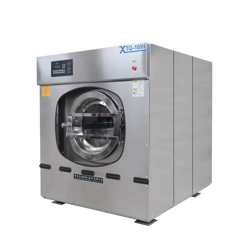 पूरी तरह से स्वचालित औद्योगिक 70kg वॉशर चिमटा वाणिज्यिक कपड़े धोने का वाशिंग मशीन कीमत