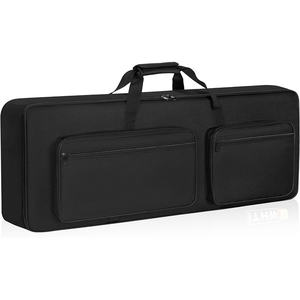 Portable Waterproof Dust <b>Cover</b> Adjustable Straps Padded 61 Keys Electricity Piano <b>Keyboard</b> Gig Case Bag - Product Image 6