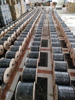 Cable de bajada FTTH monomodo 4F para interiores G652/G655/G657 con miembros de refuerzo de FRP/KFRP/acero y revestimiento de PVC/LSZH/PE