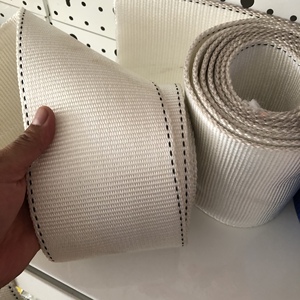 White Striped 10cm 100% Polyester Webbing <b>Sling</b> Durable Industrial Lifting & Cargo Securing Strap - Product Image 6