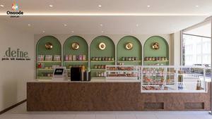 ร้านกาแฟและชานมไข่มุกสมัยใหม่ |   ออกแบบร้านกาแฟแบบคีออสก์ตามสั่ง |   โซลูชั่นเฟอร์นิเจอร์สำหรับจัดแสดงสินค้าปลีก - Product Image 4