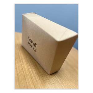 Contenedores de comida para llevar, papel marrón Kraft para microondas para llevar, fiambrera de papel resistente a la grasa, caja de cartón para llevar - Product Image 6