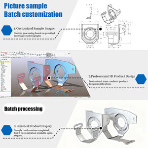 مصنع مخصص لقطع غيار الدراجات والسيارات من الفولاذ المقاوم للصدأ يقدم خدمات التصنيع بالتحكم الرقمي بالحاسوب للتشغيل الآلي الدقيق - Product Image 2