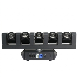 Nueva Luz Móvil LED RGBW <span class=keywords><strong>de</strong></span> Aluminio con Efecto Espada <span class=keywords><strong>de</strong></span> Cinco Dedos 40W, Control por <span class=keywords><strong>Voz</strong></span>, Iluminación <span class=keywords><strong>de</strong></span> Escenario para Barra Lenta - Product Image 4