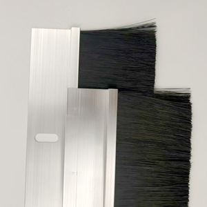 Industrial Dustproof <b>Brush</b> Nylon Bristle Black Customizable Thickness Mechanical Tool <b>Brush</b> Part 01 Qianshan Origin - Product Image 2