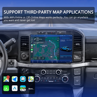 Autoradio Android 13 avec écran tactile de 13 pouces compatible avec Ford F250 Raptor 2020-2026, lecteur multimédia Carplay, navigation GPS, unité principale