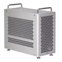 Boîtier d'ordinateur en aluminium B2 Pro 17.8L MATX, tour moyenne, châssis PC, GPU 345 mm, AIO 240 mm, alimentation ATX SFX, option de refroidissement arrière