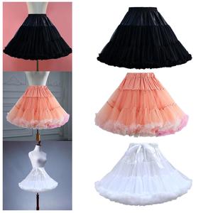 Women's White Chiffon Crinoline <b>Petticoat</b> Layered Tulle for Wedding Dress for Wedding and Cosplay Costume - Product Image 5