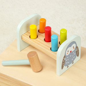 Jeu de tape-<span class=keywords><strong>taupe</strong></span> en bois en gros, jouet de martelage hibou <span class=keywords><strong>dessin</strong></span> <span class=keywords><strong>animé</strong></span>, durable et intelligent pour enfants, unisexe, pour <span class=keywords><strong>la</strong></span> maison - Product Image 6