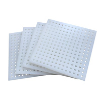 Láminas Perforadas Multifuncionales de Acero Inoxidable y Aleación de Aluminio Yaoan, con Orificios Cuadrados, Hexagonales y Oblongos para Paneles Acústicos y Tamices
