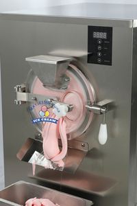 Petite machine à glace artisanale italienne professionnelle, congélateur discontinu pour gelato - Product Image 3