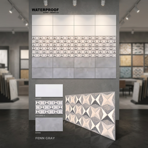 Carreaux muraux en céramique de porcelaine émaillée 30x60cm 300x600mm pour salle de bain et couloir, style coréen, best-seller - Product Image 3