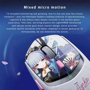 Ratón Inalámbrico para Juegos Logitech G309 Kamisato Ayaka LIGHTSPEED Original, Conexión de Modo Dual Bluetooth, Ligero, para Oficina y Juegos - Product Image 2