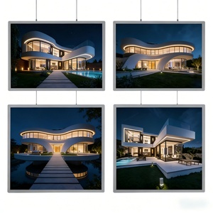 Real Estate Window Hanging Display <b>Light</b> <b>Box</b> Durable High-Brightness Eco-friendly Portable Crystal Acrylic <b>LED</b> 3-Year Warranty - Product Image 4