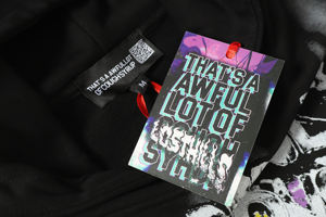 Top Quality Heavyweight THAT'S A AWFUL LOT OF COUGH SYRUP 100% Cotton Pullover Hoodies Sweatshirts Custom Hoodies for Men - Product Image 5