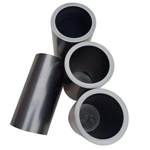 Material carbono cadinho grafite isostático alta pureza para aplicações fusão