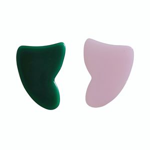 Outil de massage facial en verre, marque privée, anti-âge, Gua Sha personnalisé pour le visage - Product Image 6