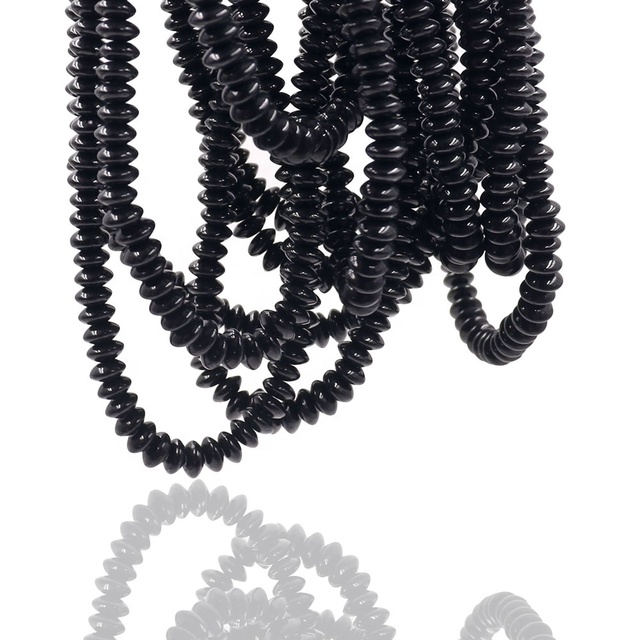 Factory Price HX FB Model 3x6mm Black Crystal Lampwork Glass Abacus Beads Nail Art Decoration Opp Bag CN/FUJ Origin Stock Sale