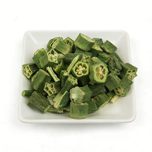 Okra Liofilizada Entera a Granel |   Vainas de Okra Deshidratadas Crujientes para Aperitivos, Ensaladas y Sopas |   Vegetales Veganos Sin Gluten Listos para Comer - Product Image 3