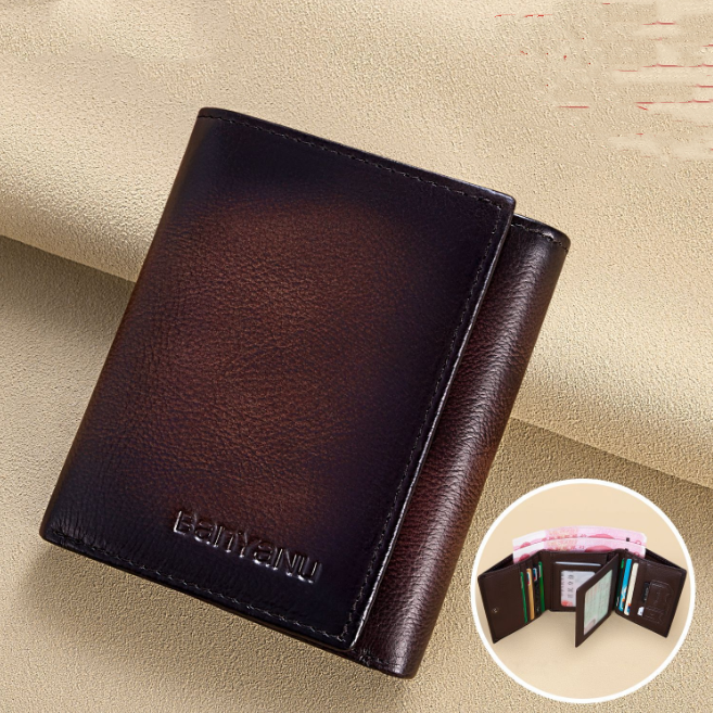 vegan leather wallet for men