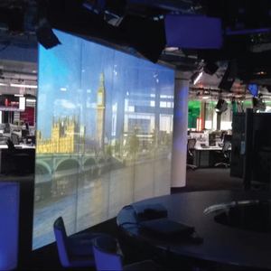 Ngón tay cảm ứng tương tác tường hệ thống chiếu tương tác chiếu phía sau kính chiếu bản đồ tường màn hình lớn - Product Image 1