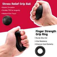 Kit d'exercices pour les mains au prix d'usine, kit d'entraînement de la force portable, kit de poignée de main personnalisé pour une main forte