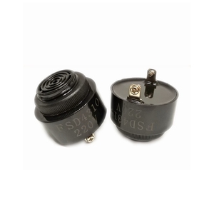 Zumbador piezoeléctrico de 43*33mm con alarma de alta decibeles y tono de pulso constante, 220V, modelo 4310 - Product Image 1