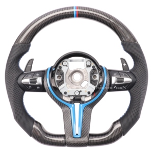 Volante Deportivo Serie F con Calefacción de Fibra de Carbono para BMW F06 F56 X3 F25 F33 X1 F48 F34 <span class=keywords><strong>Gt</strong></span> 550i F10 F02 F87 M2 F20 F16 F48 - Product Image 4