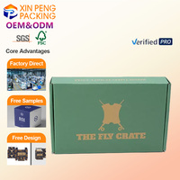 Boîtes d'expédition cadeaux en kraft personnalisées, durables, écologiques, recyclables, en matériaux recyclés, OEM 2026 XP